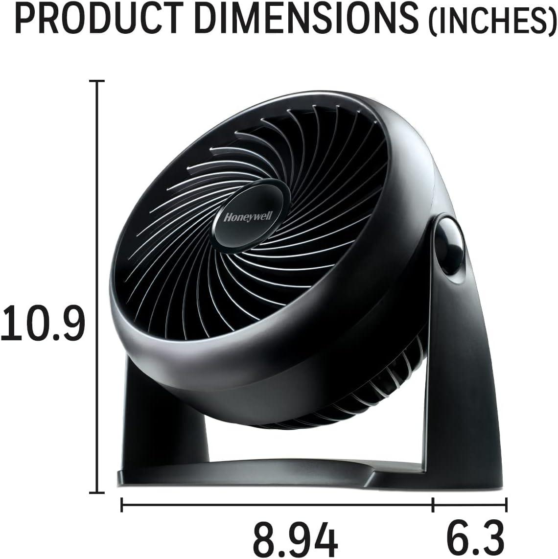 Honeywell HT900C 7" TurboForce® POWER+ Desk/Table Fan Phil and Gazelle.