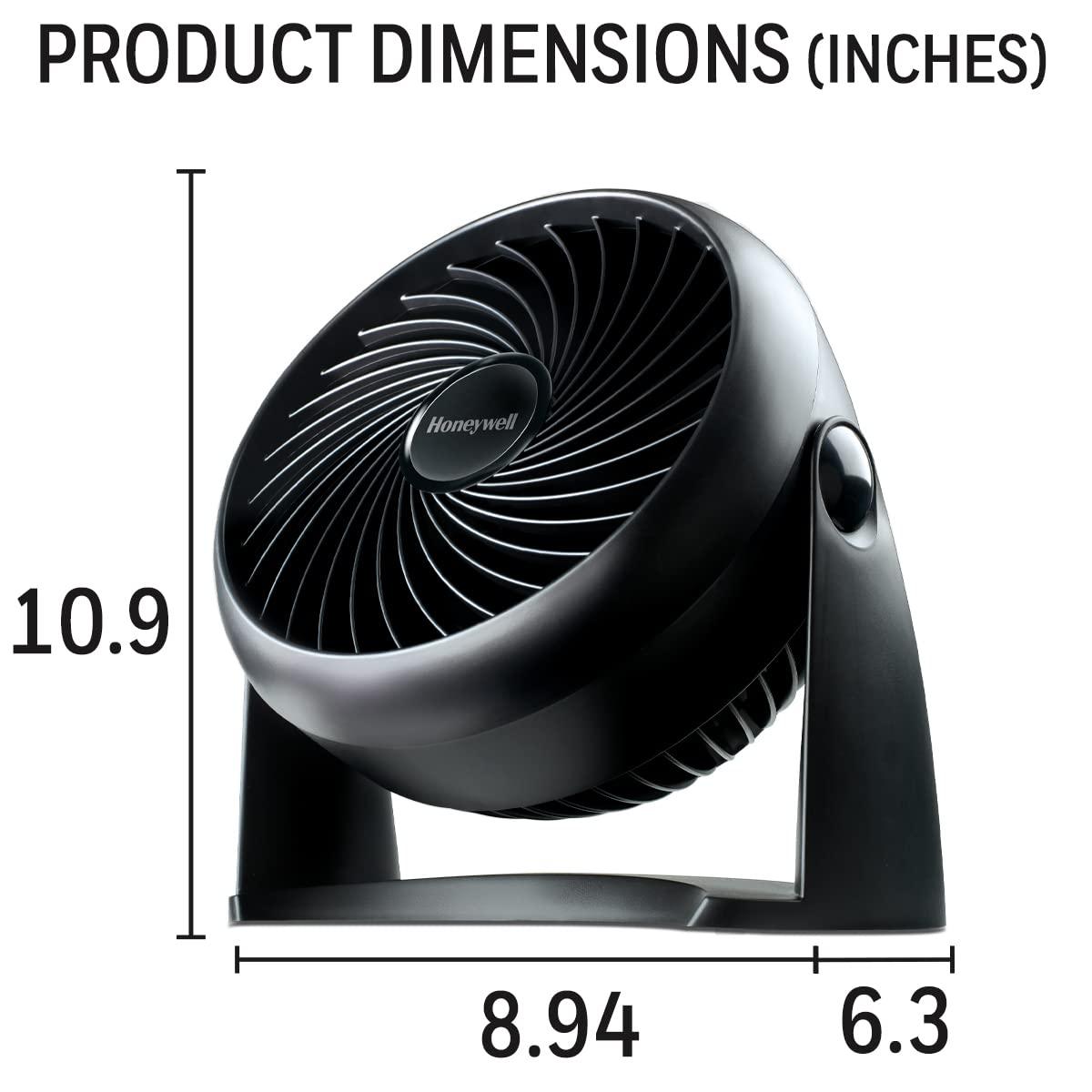 Honeywell HT900C 7" TurboForce® POWER+ Desk/Table Fan Phil and Gazelle.