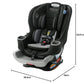 Graco Convertible Car Seat, Extend2Fit. Phil and Gazelle.