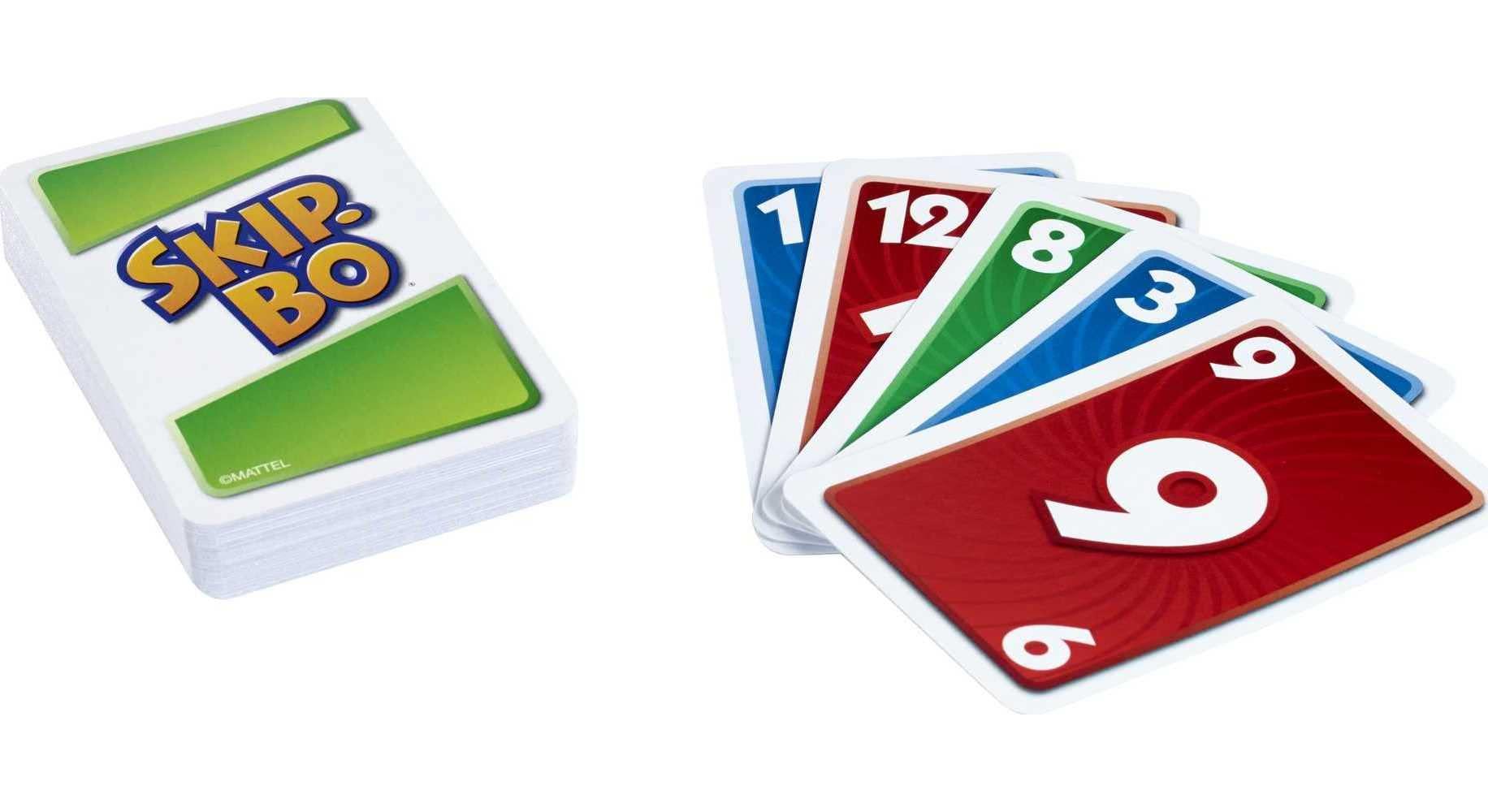 Mattel Games Skip BO Card Game Phil and Gazelle Toys