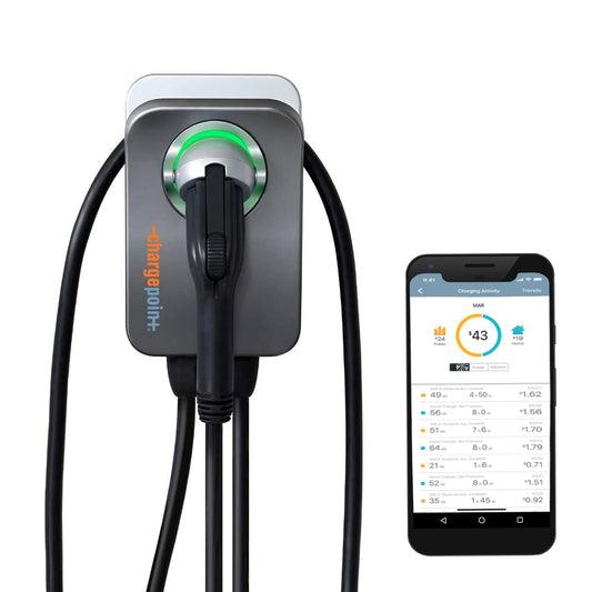 ChargePoint Home Flex Level 2 EV Charger. Phil and Gazelle.