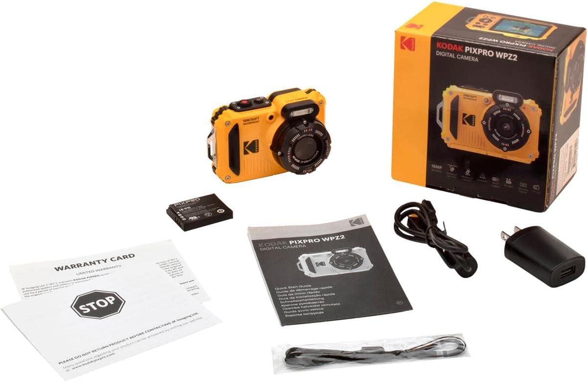 KODAK PIXPRO WPZ2 Rugged Waterproof Shockproof Dustproof WiFi Digital Camera 16MP 4X Optical Zoom 1080P Full HD. Phil and Gazelle.