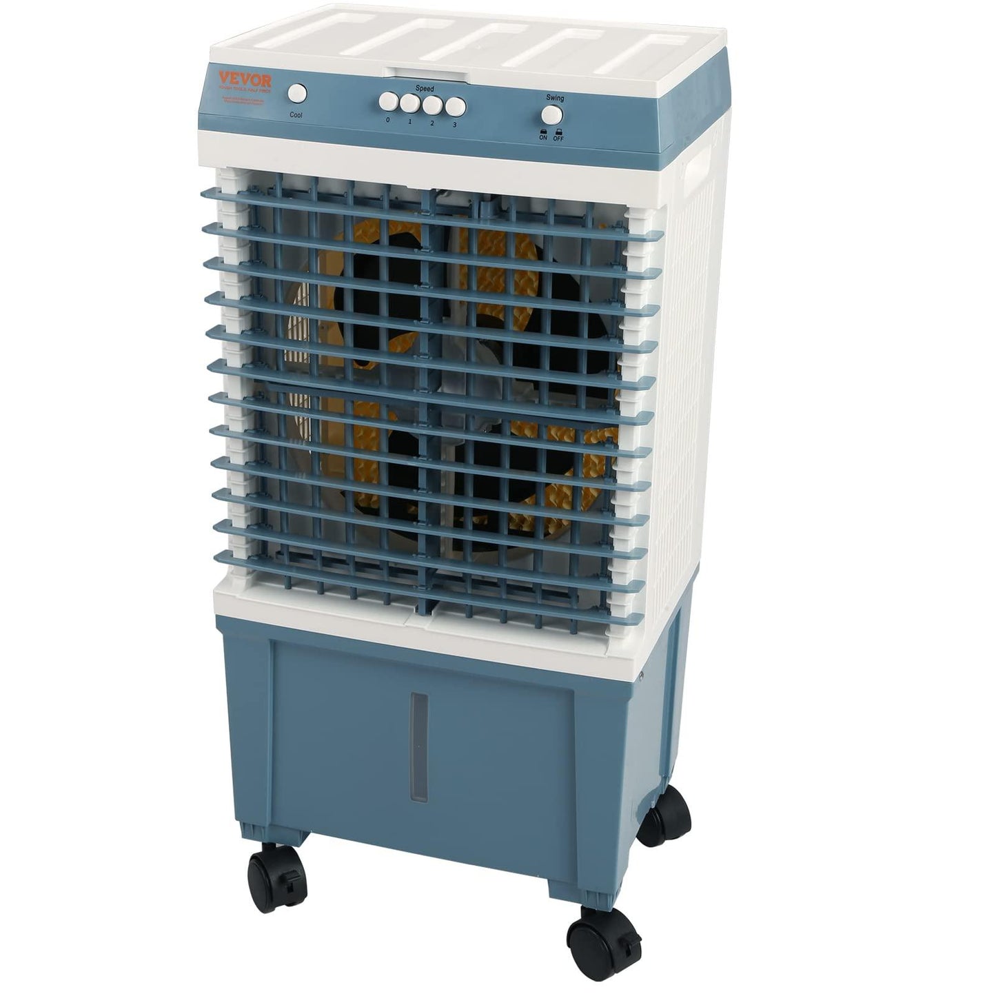 Evaporative Cooler, 1400 CFM Air Cooler, 84° Oscillating Swamp Cooler. Phil and Gazelle.