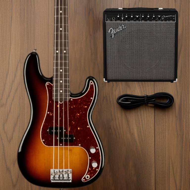 Fender American Professional II Precision Bass, 3-Color Sunburst. Phil and Gazelle.