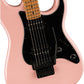 Fender 6 String Solid-Body Electric Guitar, Right, Shell Pink Pearl. Phil and Gazelle.