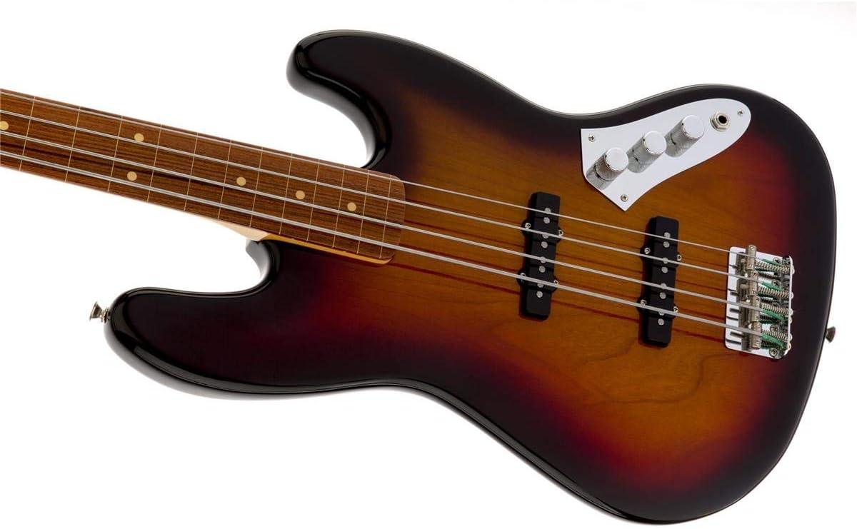 Fender Jaco Pastorius Jazz Bass®, 3 Tone Sunburst, Rosewood Fretboard. Phil and Gazelle.