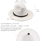 Women Classic with Belt Buckle Panama Hat.