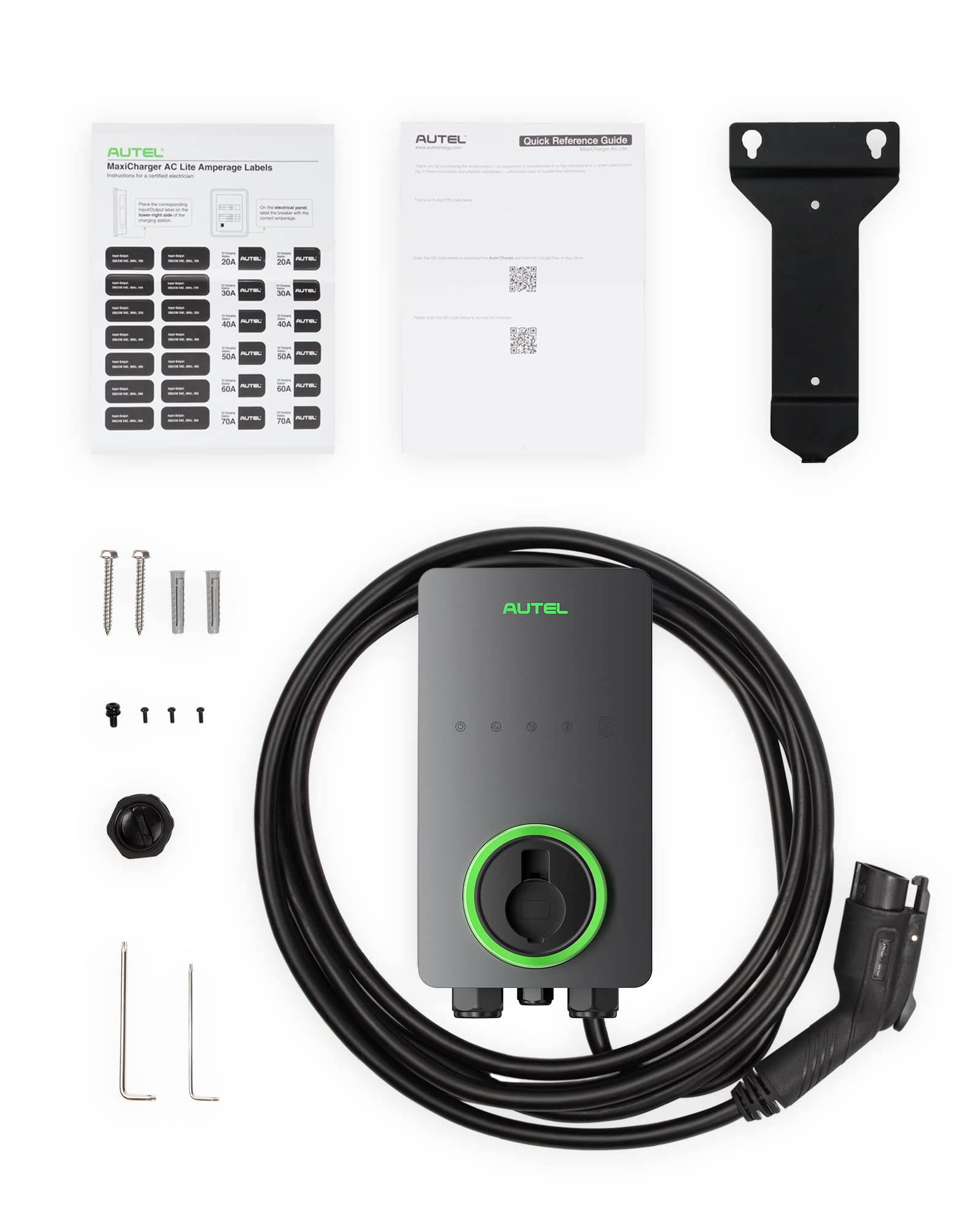 Home Smart Electric Vehicle (EV) Charger up to 50Amp, 240V. Phil and Gazelle.