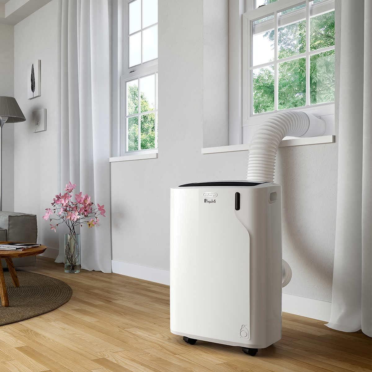 De’Longhi Pinguino 6,500 BTU Portable Air Conditioner. Phil and Gazelle.