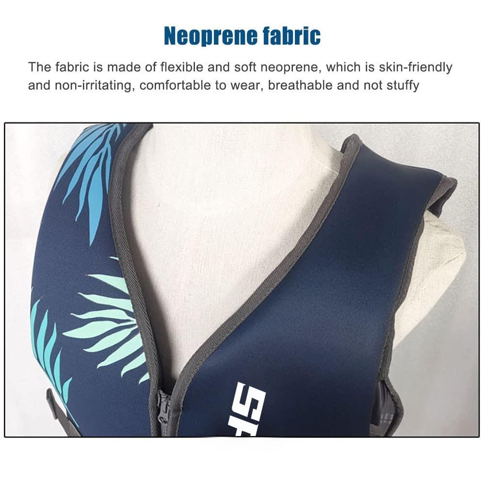 Life Jackets Vest, Adult Adjustable Safety Breathable Swimming Vest. Phil and Gazelle