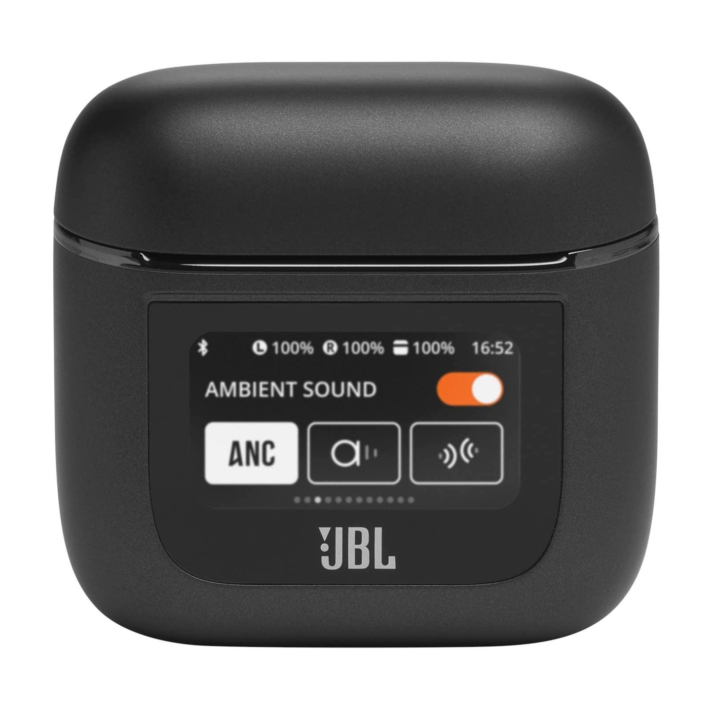 JBL Tour Pro 2 - True Wireless Noise Cancelling Earbuds with Smart Case - Black