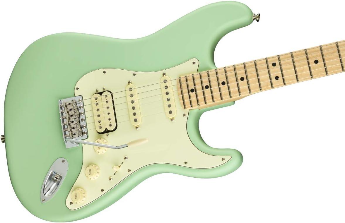 Fender American Performer Stratocaster HSS - Maple, Satin Surf Green. Phil and Gazelle.