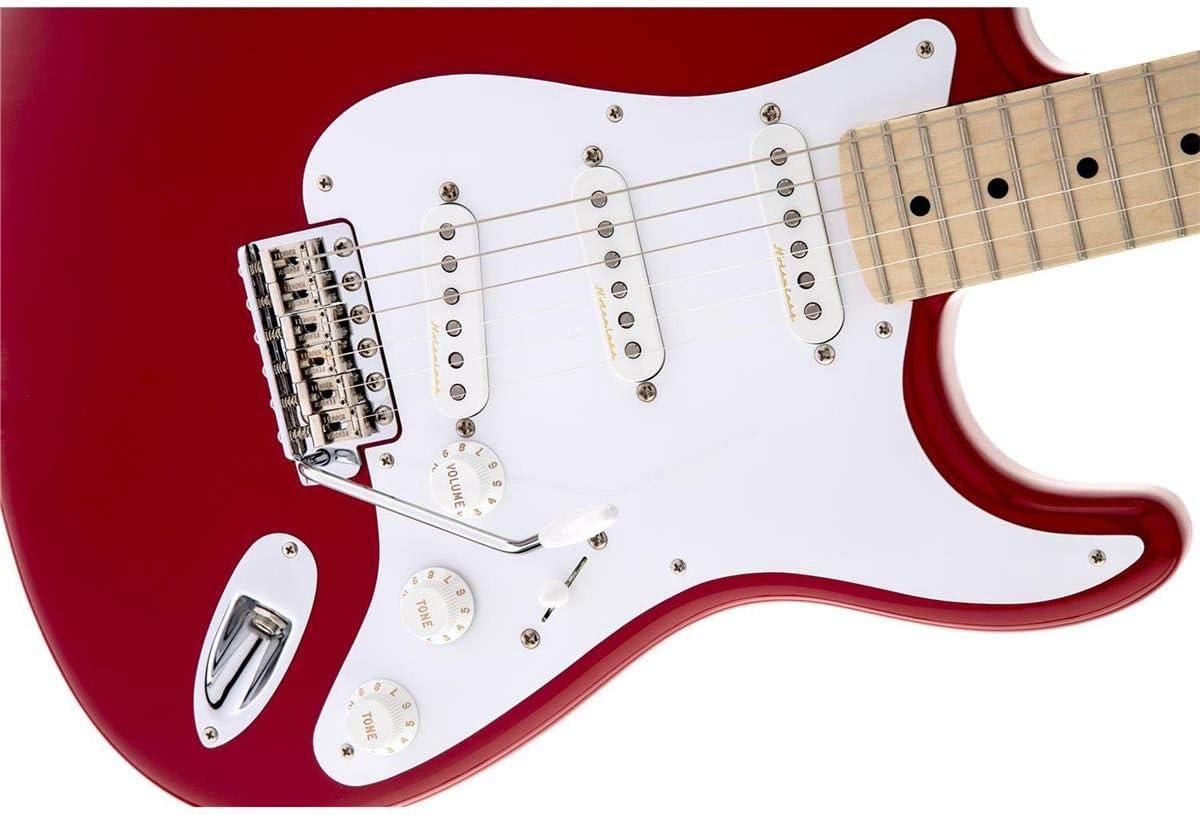 Fender Eric Clapton Stratocaster® Electric Guitar, Torino Red, Maple Fretboard. Phil and Gazelle.