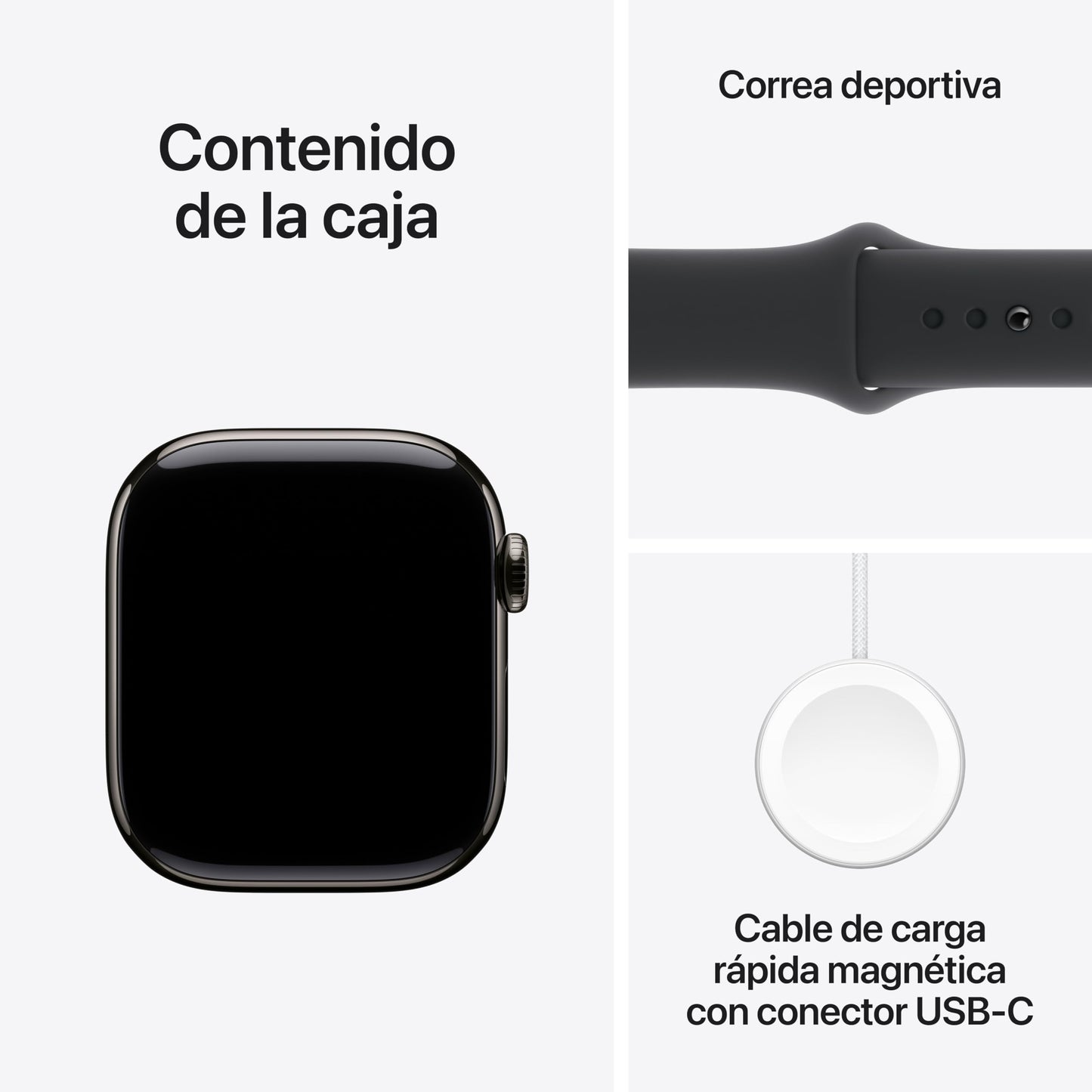 Apple Watch Series 10 [GPS + Cellular 42mm] Smartwatch with Slate Titanium Case.