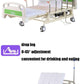 Electric Elderly Care Bed, Equipped with Breathable Mattress and Motor. Phil and Gazelle mattress.