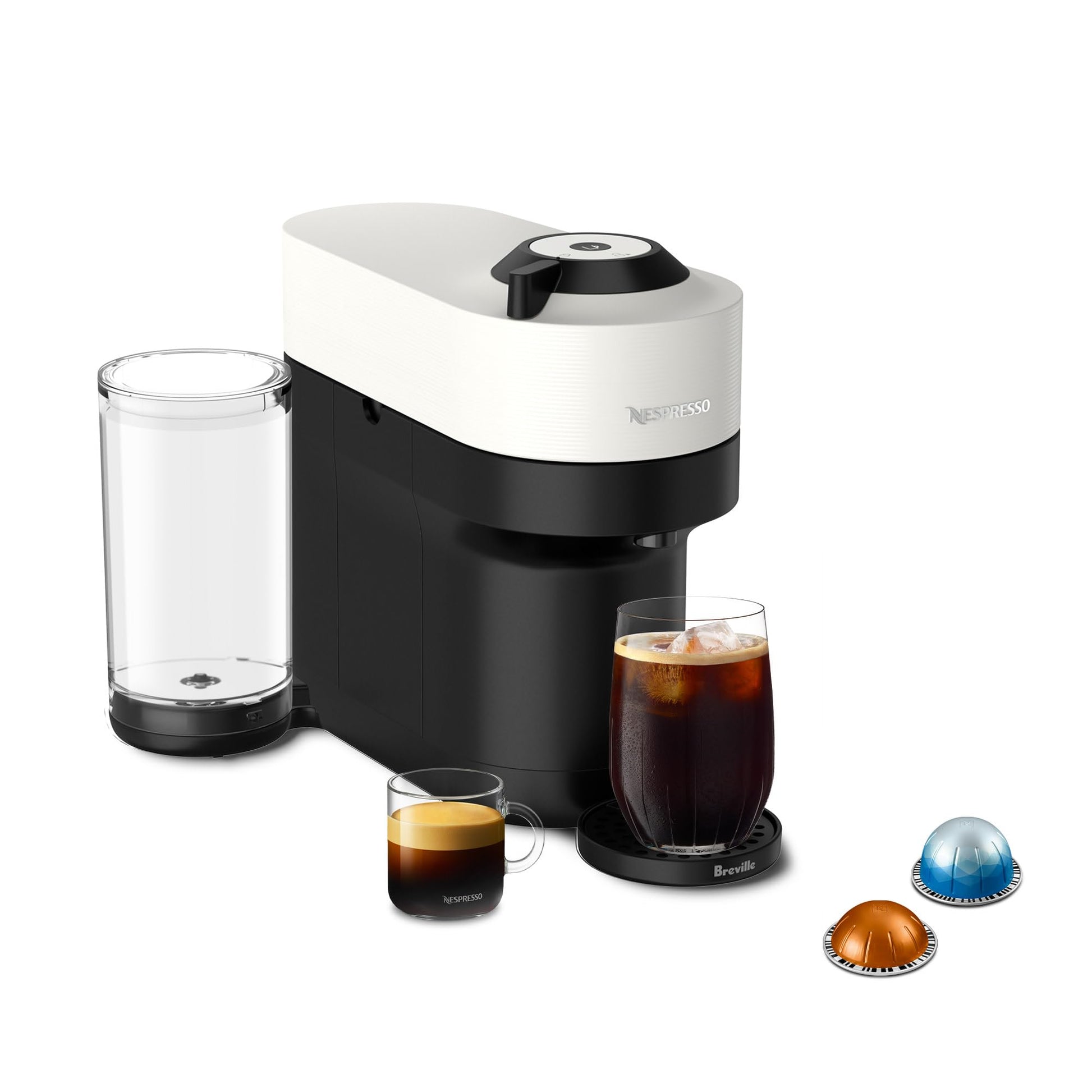 Nespresso Vertuo Pop+ Coffee and Espresso Machine by Breville. Phil and Gazelle.