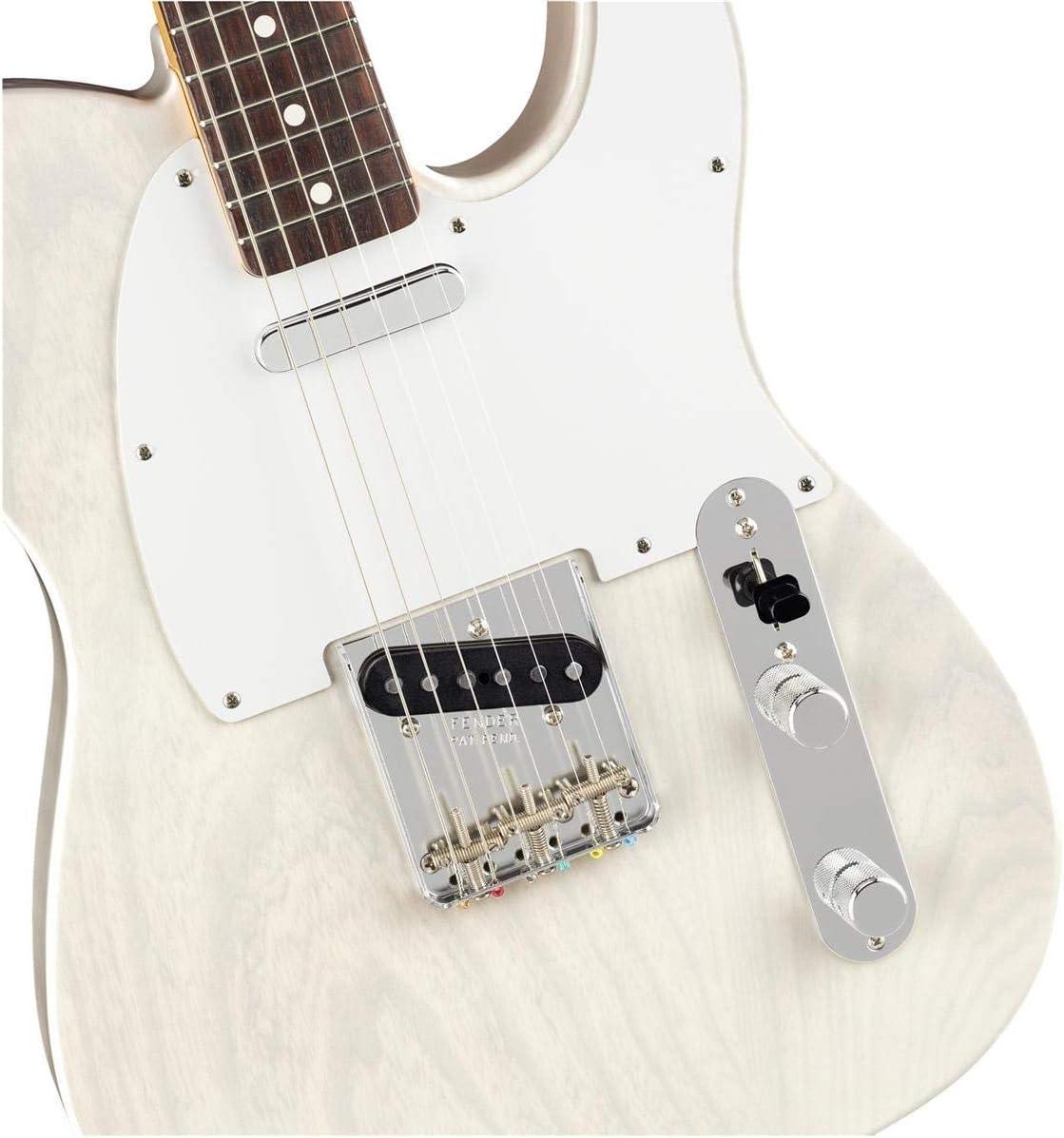 Fender Jimmy Page Mirror Telecaster - Rosewood, White Blonde. Phil and Gazelle.