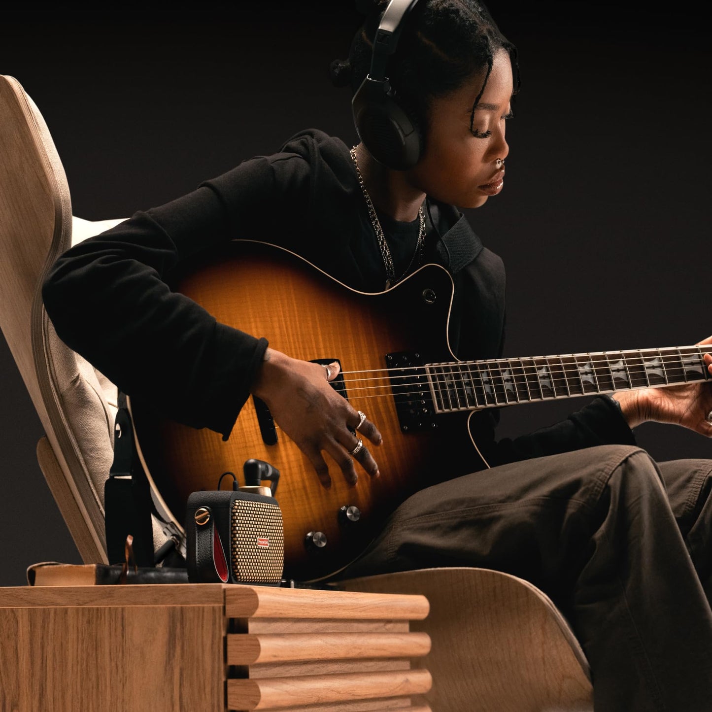 Spark GO 5W Ultra-Portable Smart Guitar Amp. Phil and Gazelle.