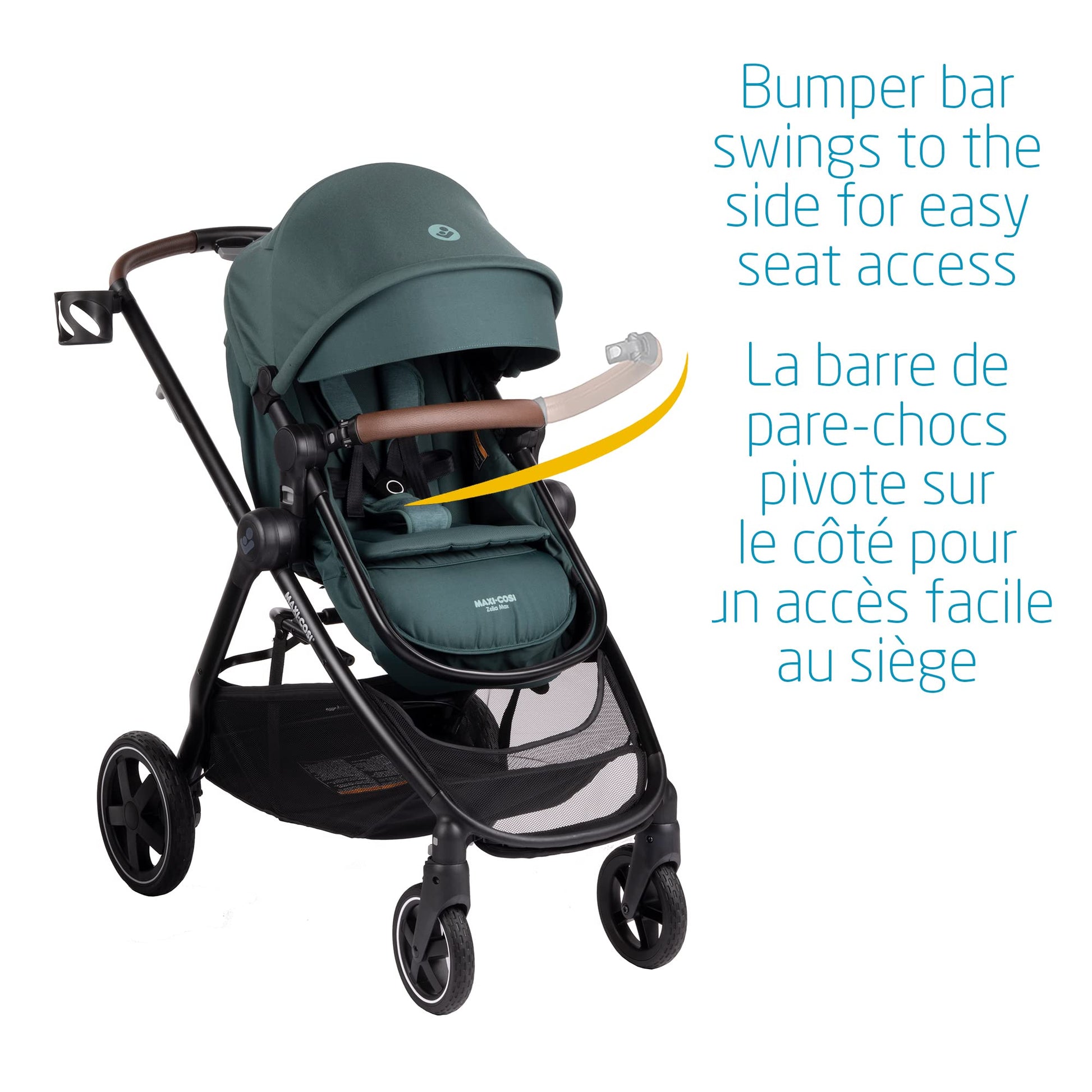 Maxi Cosi Zelia Max 5-in-1 Modular Travel System. Phil and Gazelle.