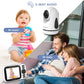 HelloBaby Baby Monitor with 1 Camera,3.2 Inch IPS Screen Video. Phil and Gazelle.