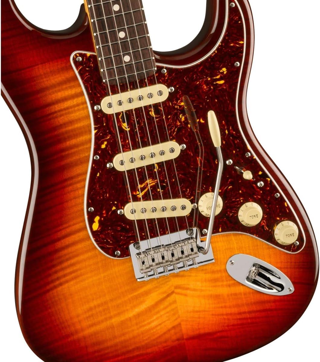 Fender 70th Anniversary American Professional II Stratocaster w/Rosewood Fingerboard - Cometburst. Phil and Gazelle.