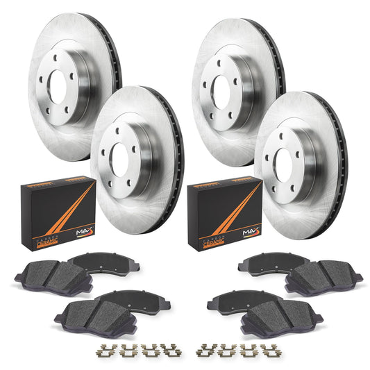 Front &amp; Rear Brake Kit For 2012-2020 Dodge Grand Caravan Chrysler Town and Country. Phil and Gazelle.