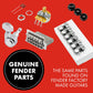 Fender 099-0818-100 Locking Tuners, Polished Chrome. Phil and Gazelle.