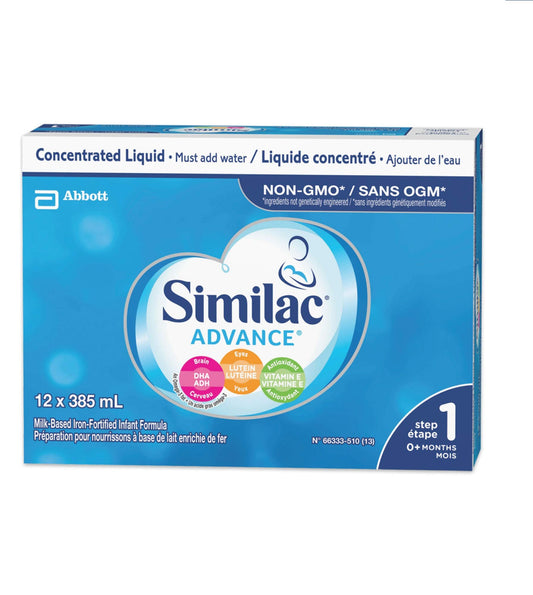 Similac Advance Step 1 Non-gmo Baby Formula. Phil and Gazelle.