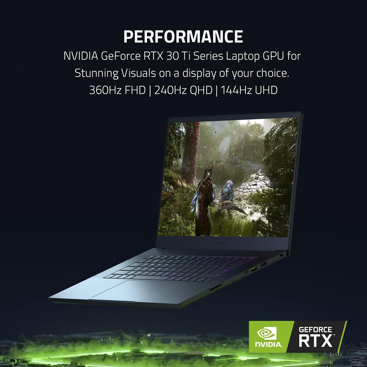 Razer Blade 15 Gaming Laptop: NVIDIA GeForce RTX 3070 Ti - 12th Gen Intel 14-Core Phil and Gazelle.