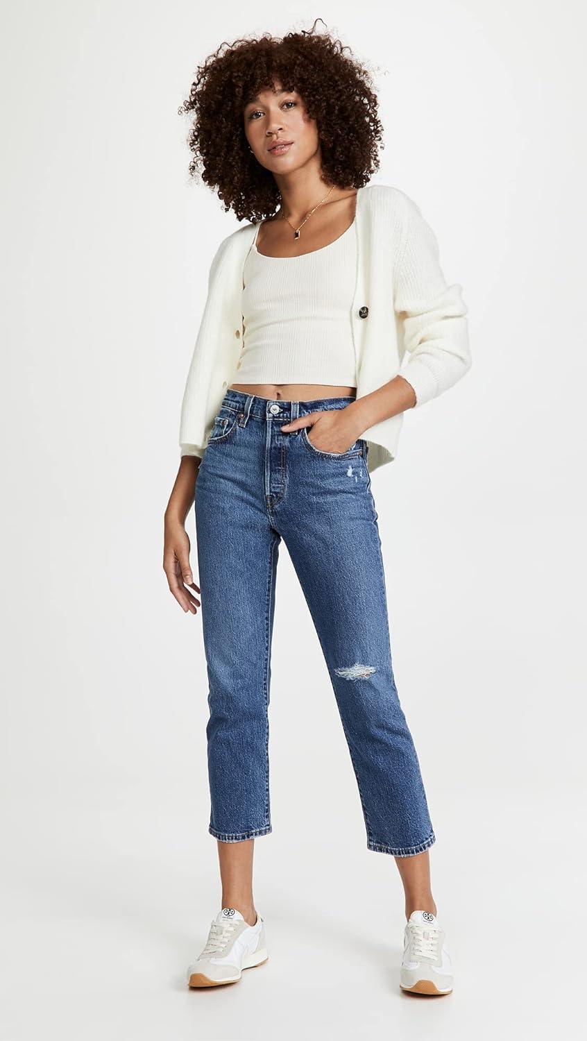 Levi's Women's Premium 501 Crop Jeans Phil and Gazelle