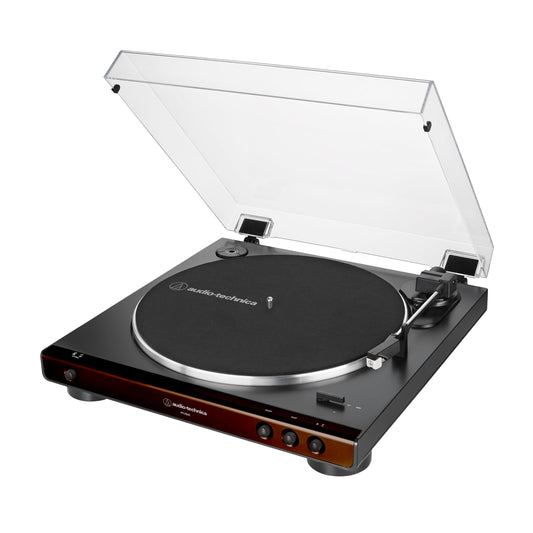 Audio-Technica At-LP60X-BW Fully Automatic Belt-Drive Stereo Turntable. Phil and Gazelle.