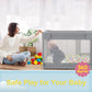 Palopalo Baby Playpen, 71"x59" Extra Large Playard for Babies and Toddlers. Phil and Gazelle.