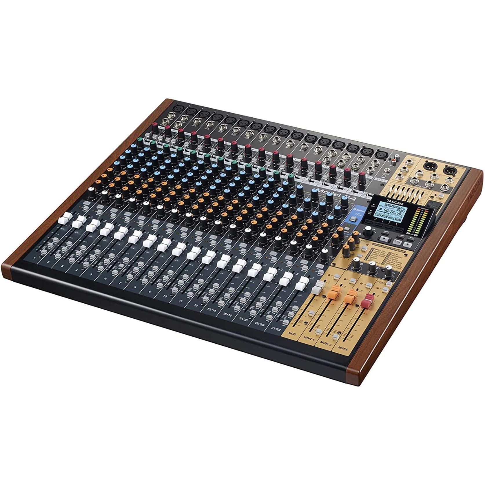 Tascam Model 24 Multi-Track Live Recording Console. Phil and Gazelle.