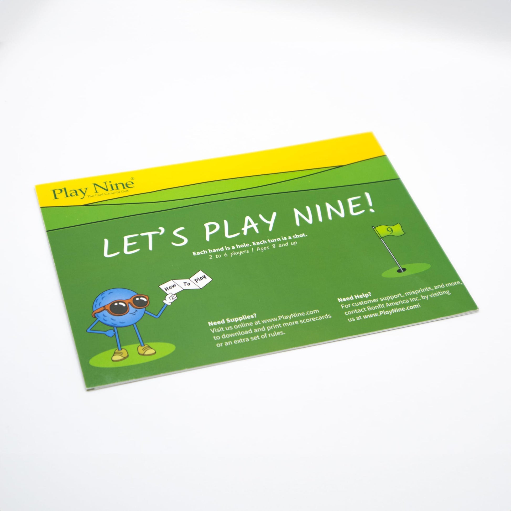 Play Nine - The Card Game of Golf Phil and Gazelle