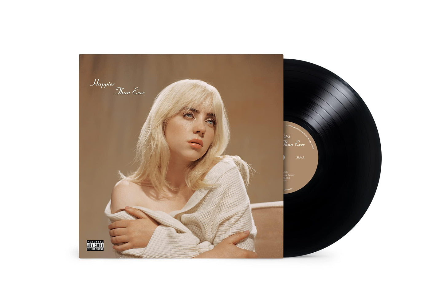 Billie Eilish Happier Than Ever (2 LP) Album. Phil and Gazelle.