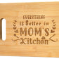 Mother's day Gift Bamboo Cutting Board Phil and Gazelle