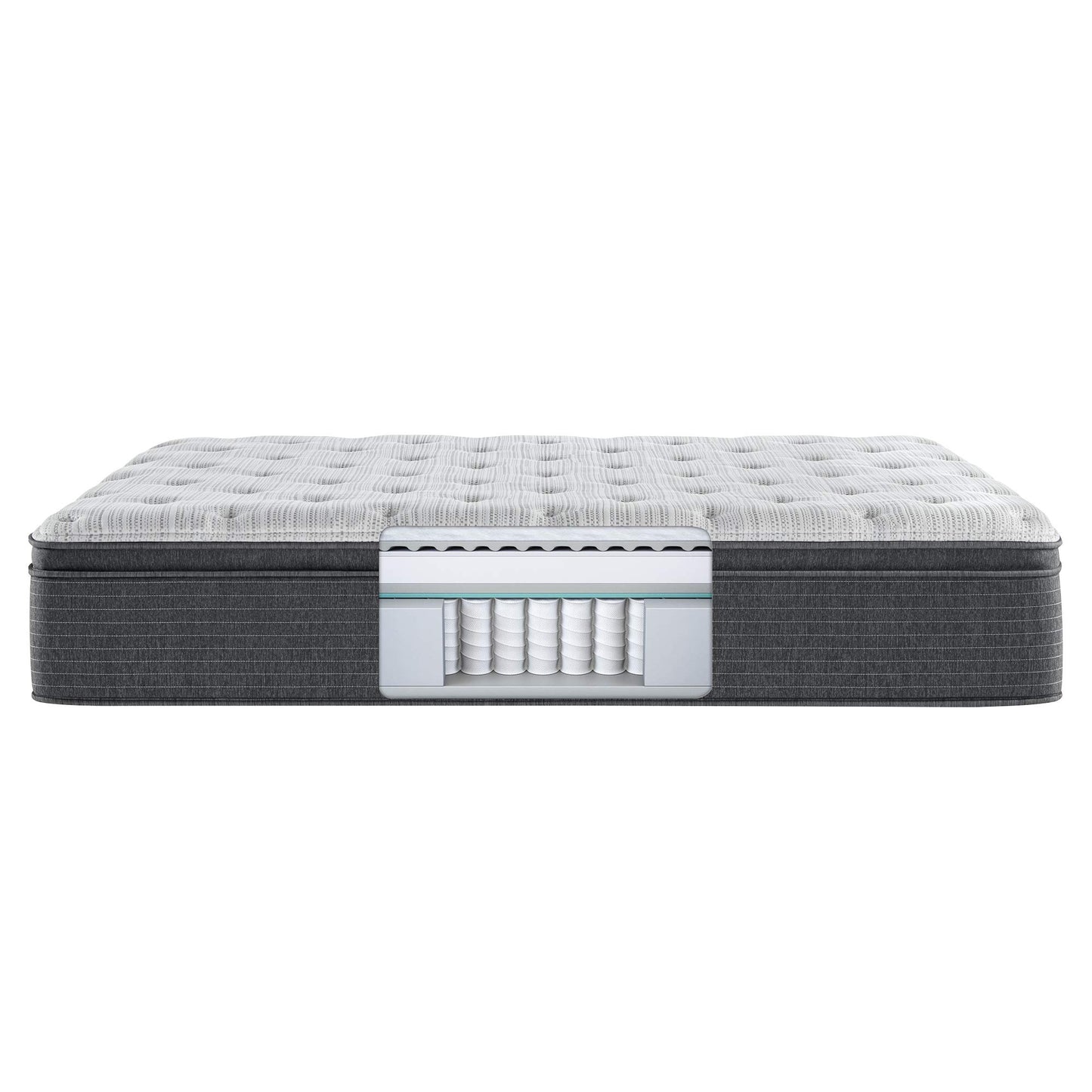 Beautyrest Silver BRS900 15 inch Medium Pillow Top Mattress, Full, Mattress Only. Phil and Gazelle mattress.