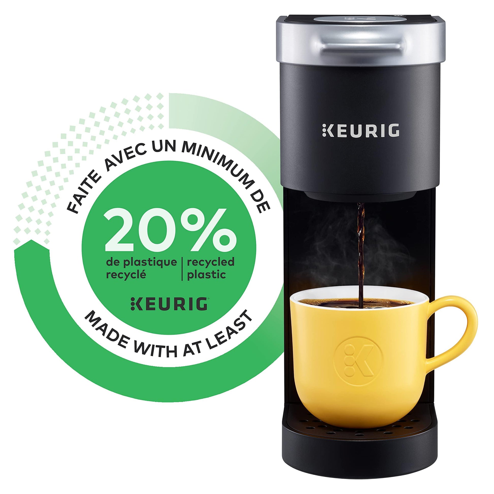 Keurig K-Mini Single Serve K-Cup Pod Coffee Maker. Phil and Gazelle.