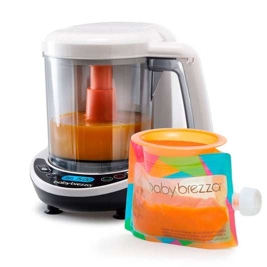 Baby Brezza One Step Baby Food Maker Deluxe. Phil and Gazelle.