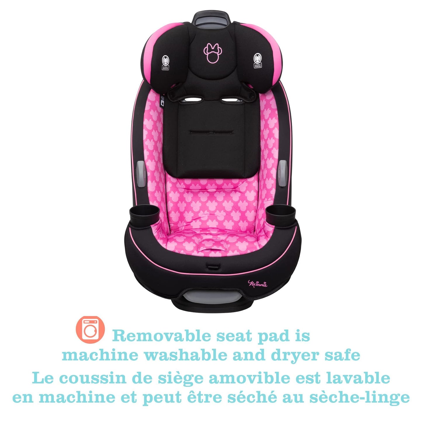 Safety 1st Grow and Go All-in-One Convertible Car Seat Simply Minnie. Phil and Gazelle.