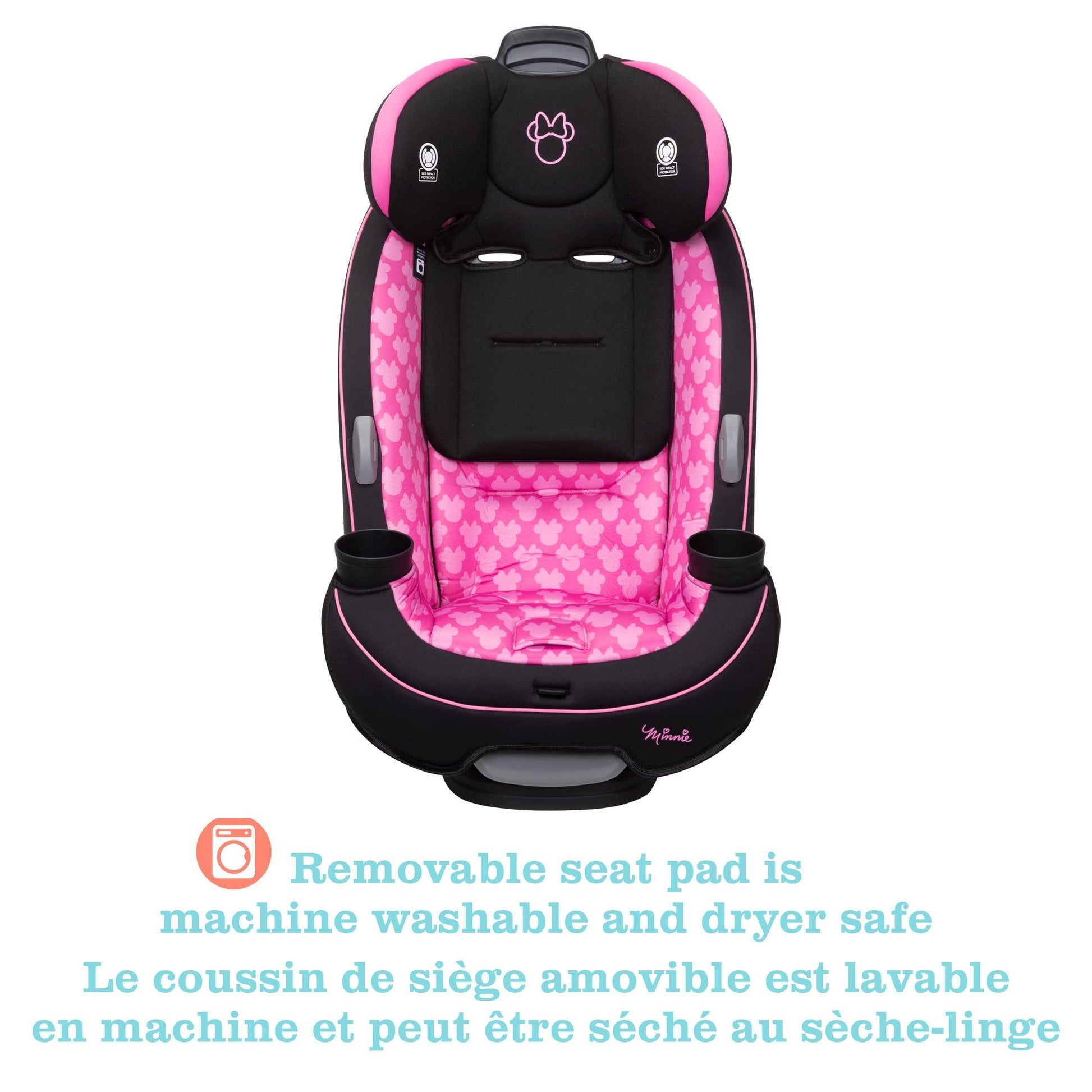 Safety 1st Grow and Go All-in-One Convertible Car Seat Simply Minnie. Phil and Gazelle.