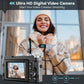 4K Digital Camera for Photography Autofocus, Upgraded 48MP Vlogging. Phil and Gazelle.