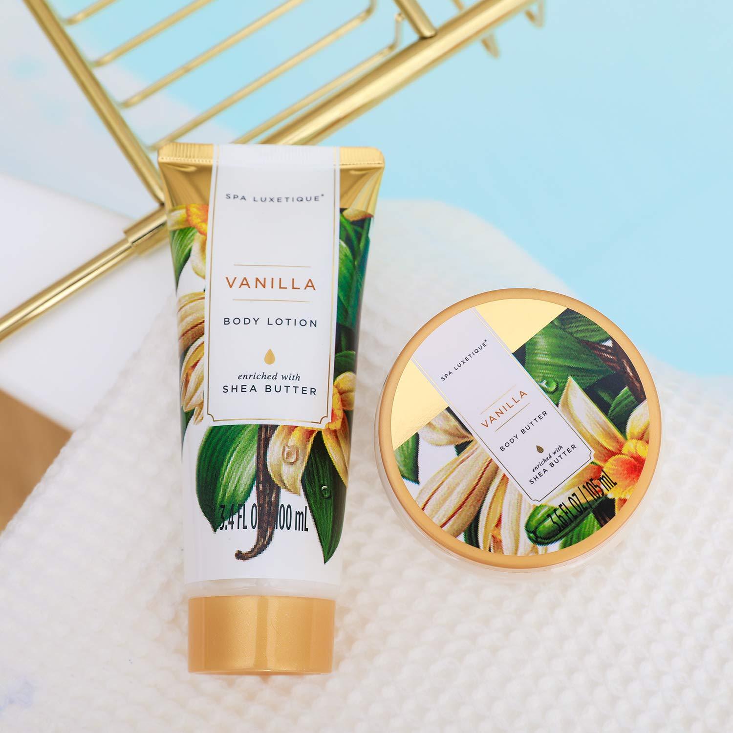 Mother's day Spa Gift Basket Vanilla Fragrance Phil and Gazelle.