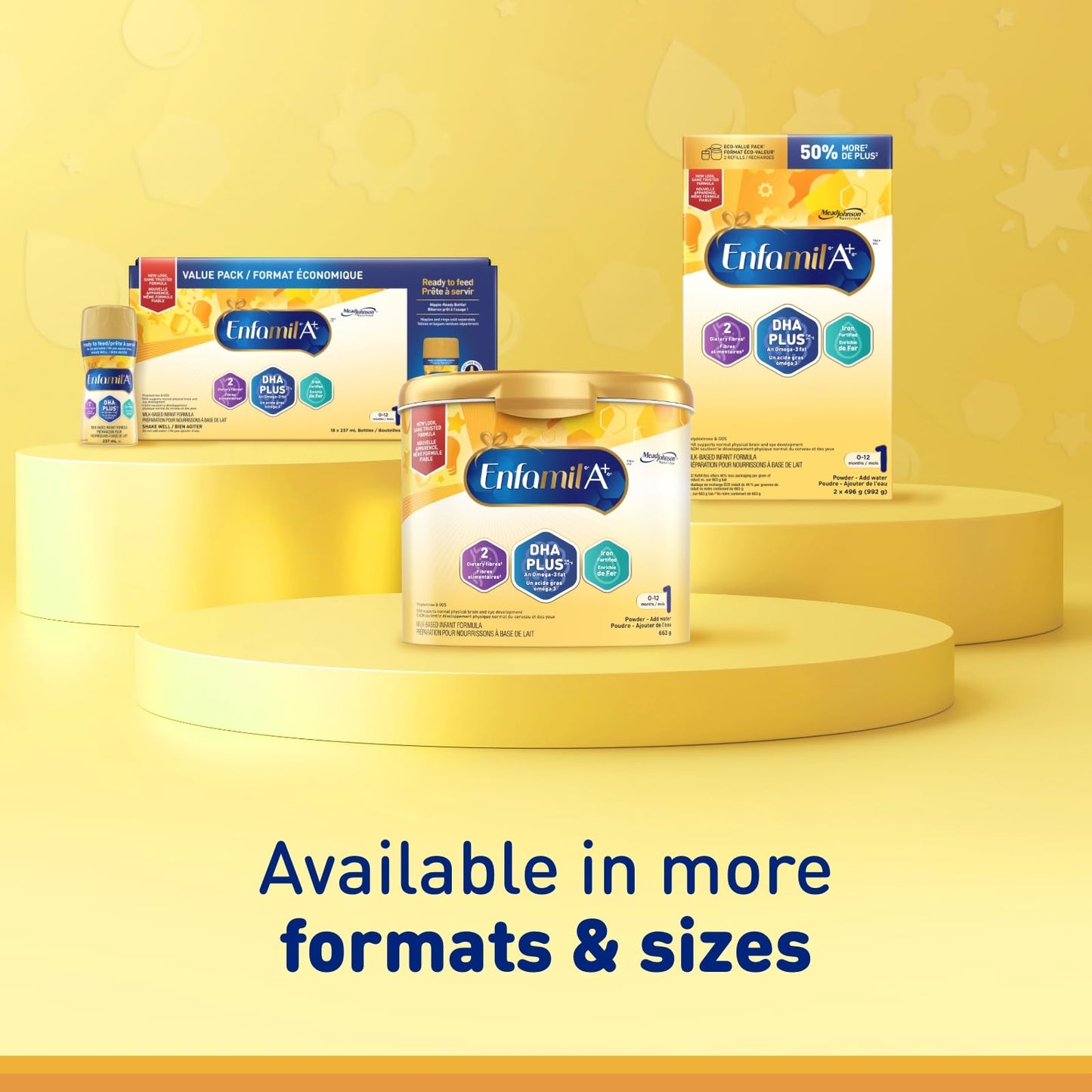 Enfamil A+, Baby Formula, Value Pack. Phil and Gazelle.