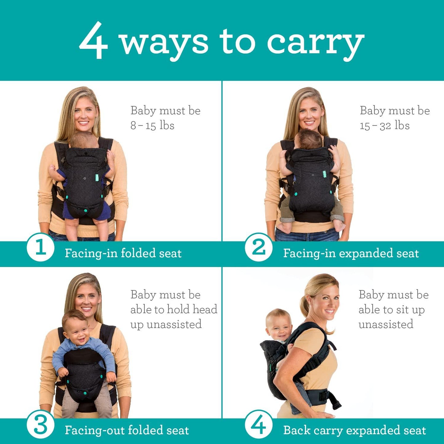 Infantino Flip Advanced 4-in-1 Carrier.