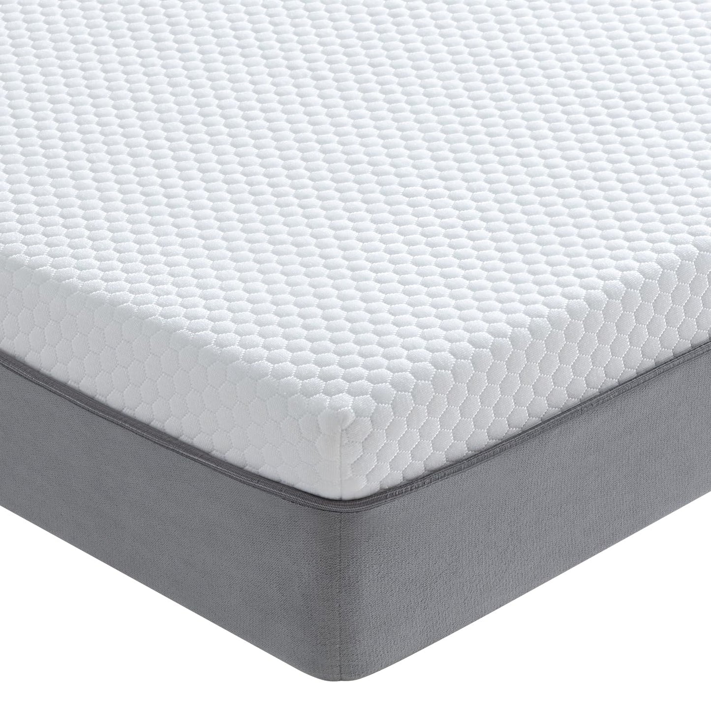 Maxzzz Queen Mattress, 6 Inch Cooling Gel Memory Foam, Breathable Medium Firm Bed Mattresses for Pressure Relief, Cool Sleep, 10 Year Warranty, CertiPUR-US Certified