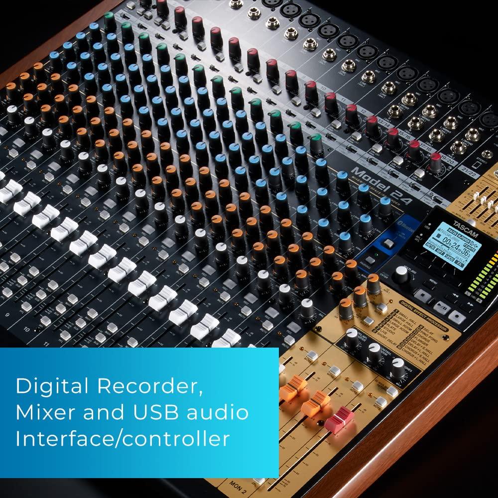 Tascam Model 24 Multi-Track Live Recording Console. Phil and Gazelle.