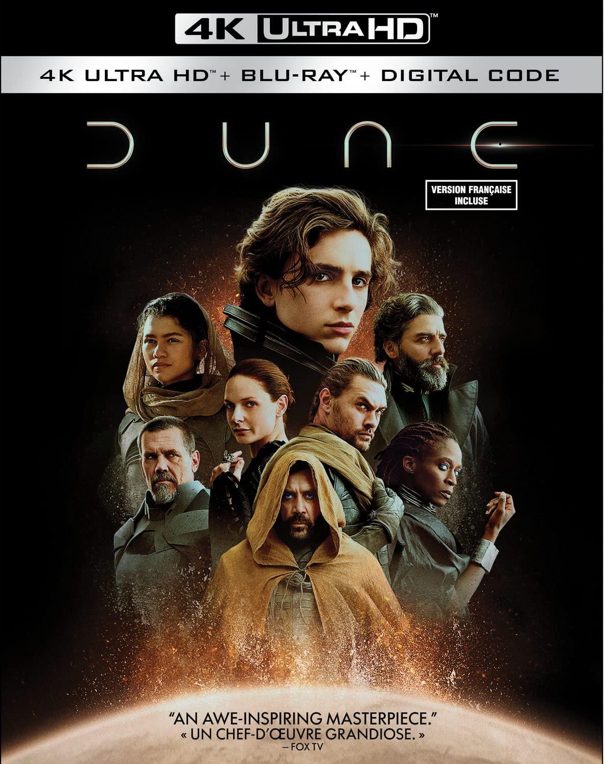 Dune (BIL/4K Ultra HD + Blu-Ray) Phil and Gazelle