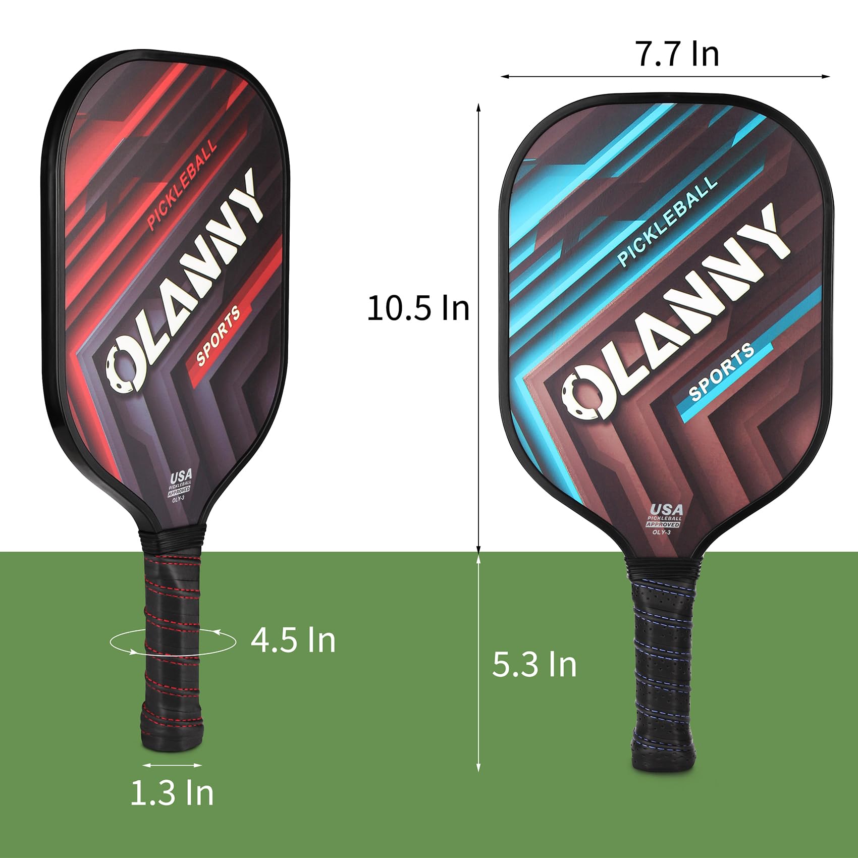 Pickleball Paddles Set. Phil and Gazelle.