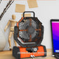 Camping Fan Battery Powered Fan with LED Lantern Light 20000mAh.